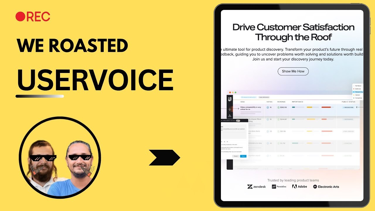 We Roasted UserVoice – Here's What Could Be Better