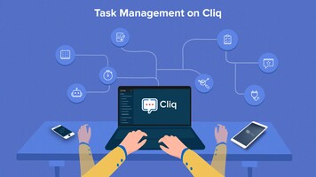 Task management on Cliq