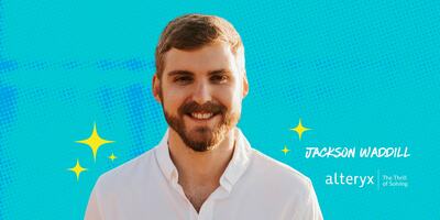 Conversation Development Rep of the Month: Meet Jackson Waddill from Alteryx