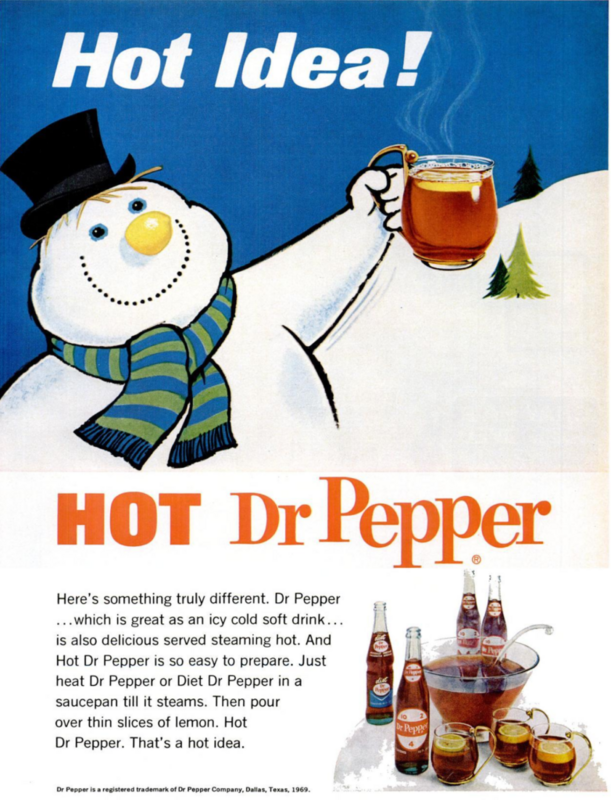 Hot Dr Pepper Drink ☕️ - Swipe File