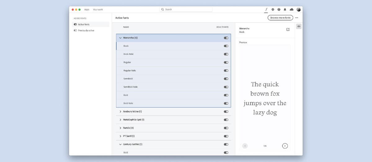 Creative Cloud Desktop App: Manage Fonts, Plus Access Cloud Documents in One Place