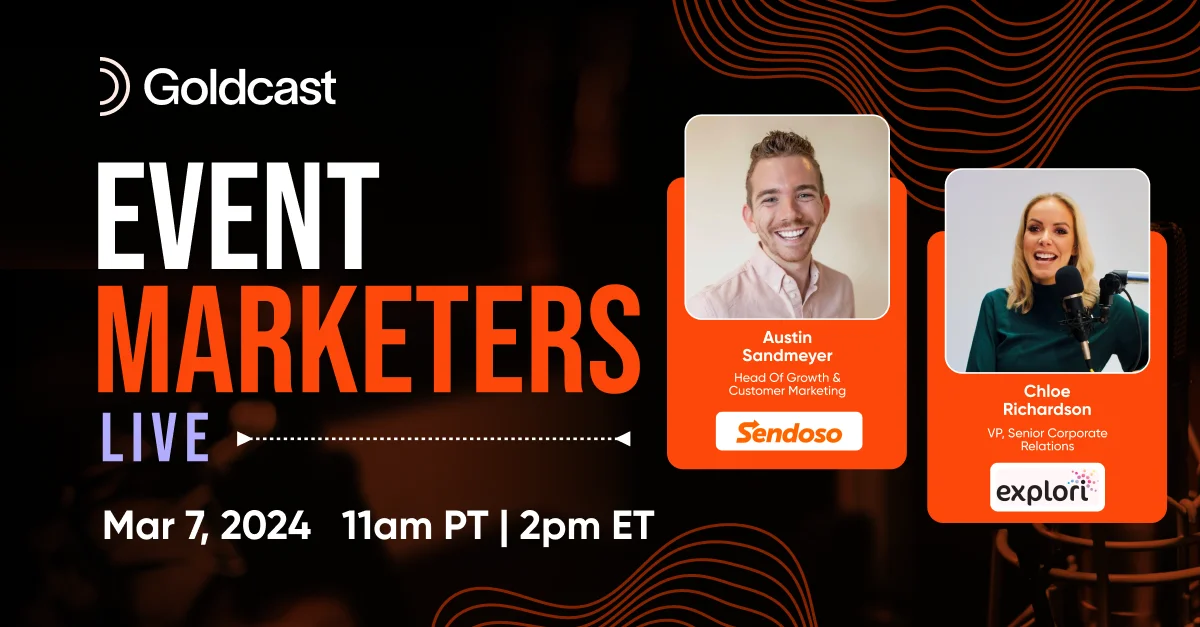 Events Marketers Live, The #1 Show for B2B Event Marketers