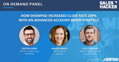 How Showpad Increased Close Rate 300% with an Advanced Account-Based Strategy