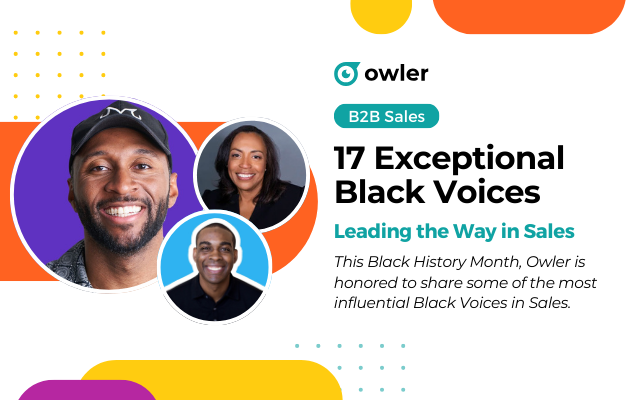 Owler Spotlights Exceptional Black Voices Leading the Way in Sales