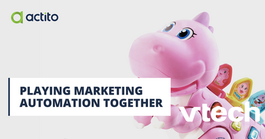 The collaboration between Actito and VTech, a multinational in electronic and educational toys, phones and contract manufacturing services