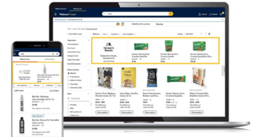 Walmart Connect Search Brand Amplifiers (SBA) Help Marketers Go Up the Funnel with Retail Media