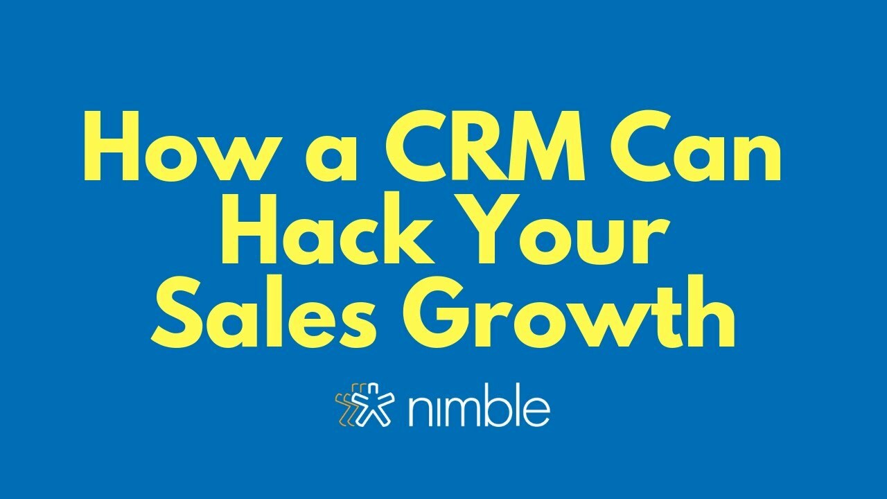 How to Use A CRM to Growth Hack Your Sales Process