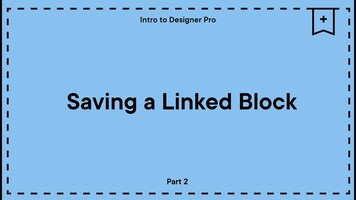 Splash Designer Pro: Saving Linked Blocks | Event Branding & Design