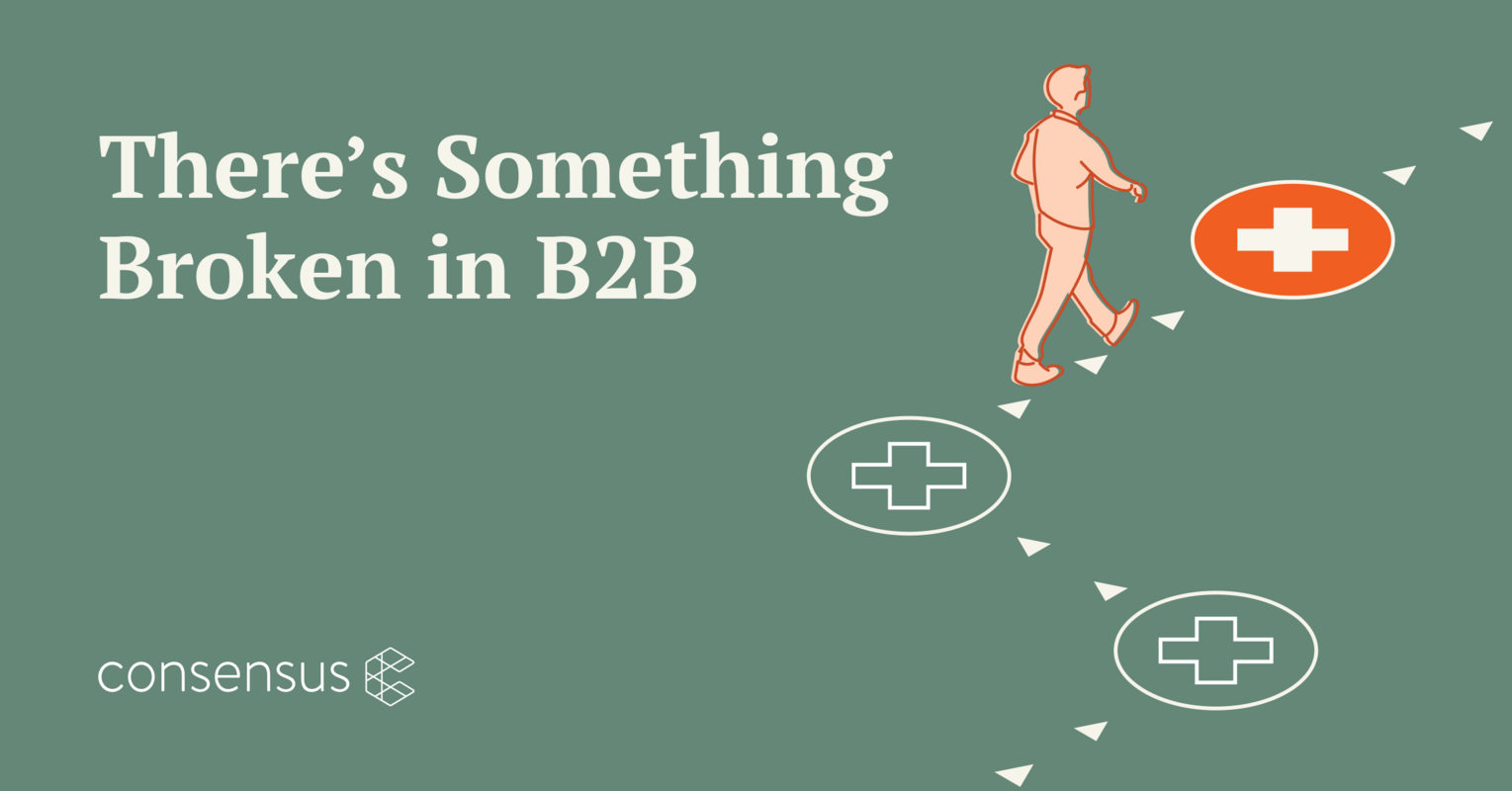 There's something broken in B2B