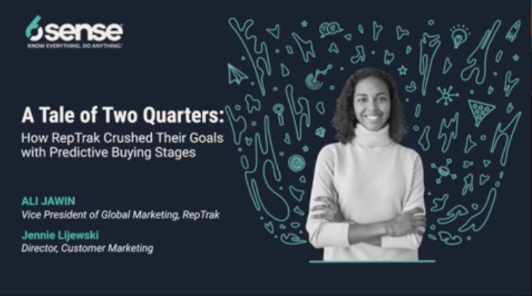 A Tale of Two Quarters: How RepTrak Crushed their Goals with Predictive Buying Stages