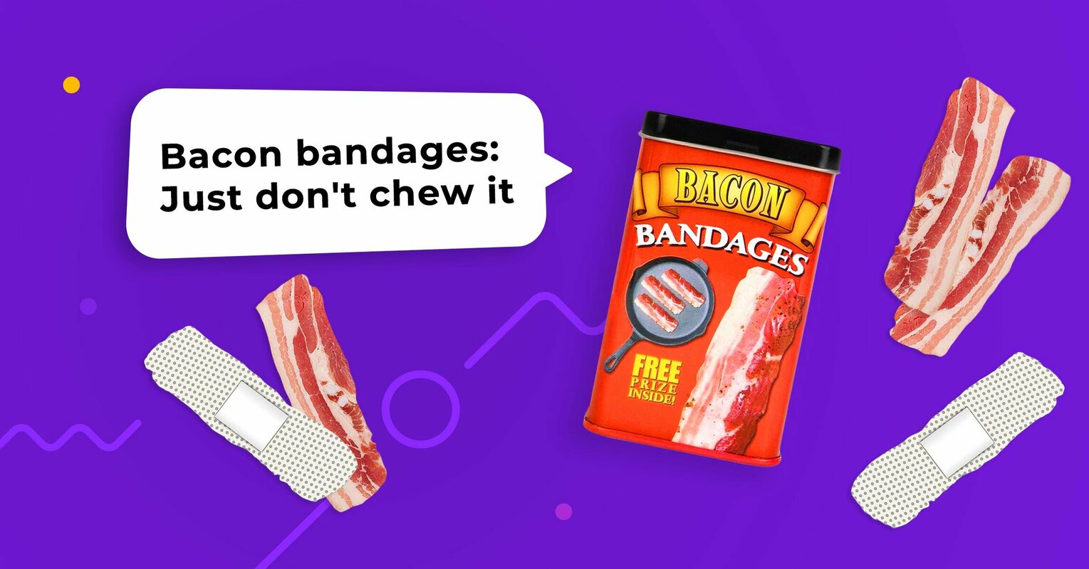 How To Sell Bacon Bandages | Design Perfect Ads for Ecommerce Stores