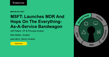 Microsoft Launches MDR And Hops On The Everything-As-A-Service Bandwagon