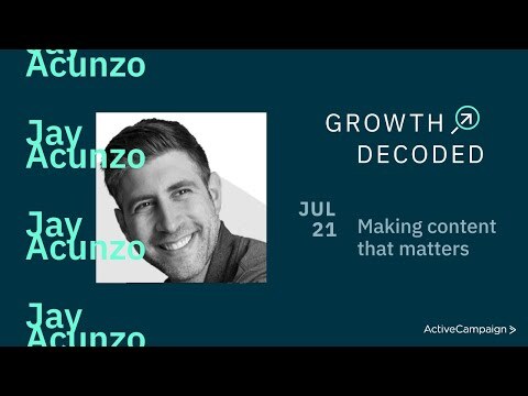 Make Content That Matters (feat. Jay Acunzo!)