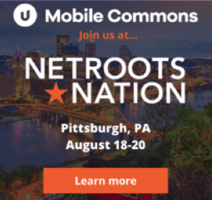 Mobile Commons Announced as Netroots Nation 2022 Premier Sponsor