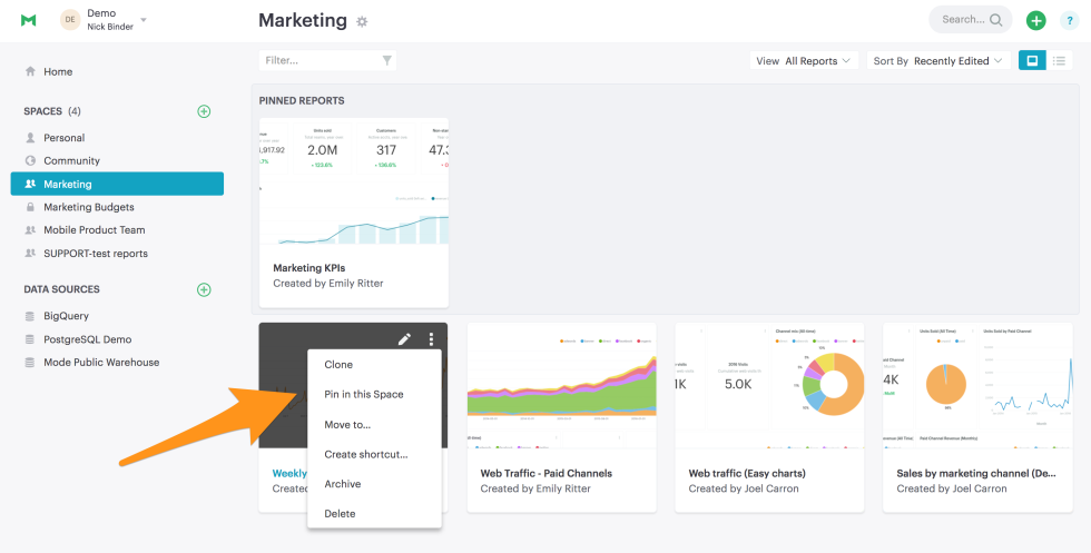 5 Tips for Faster Access to Analysis with Spaces