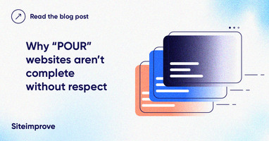 Why "POUR" websites aren't complete without respect