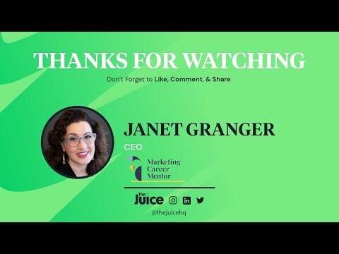 The Role of Content in Professional Development with Janet Granger of Marketing Career Mentor