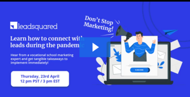 Don't Stop Marketing During COVID-19