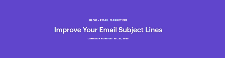 Improve Your Email Subject Lines