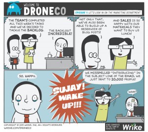 The Marketing Manager's Nightmare (A DroneCo Comic)