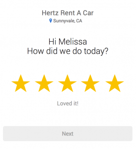In-Moment customer feedback system: Every Second Counts