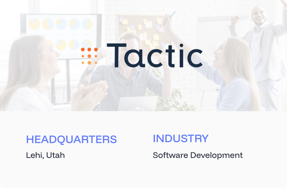 How Tactic Scales 2× More Qualified Leads with SalesIntel's Human-Verified Data