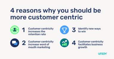 4 reasons why you should be more customer centric