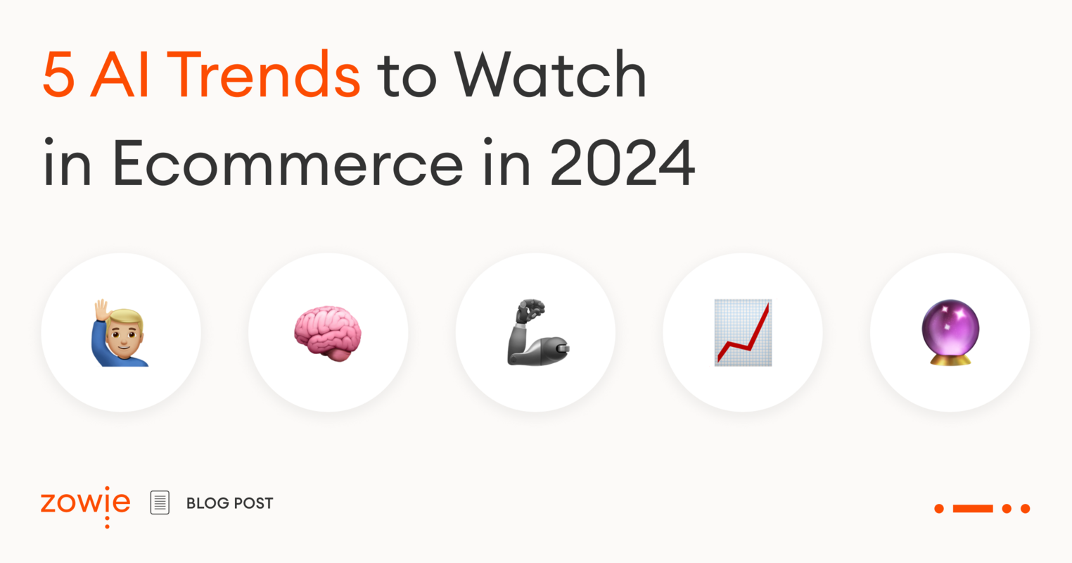 5 AI Trends to Watch for in Ecommerce in 2024