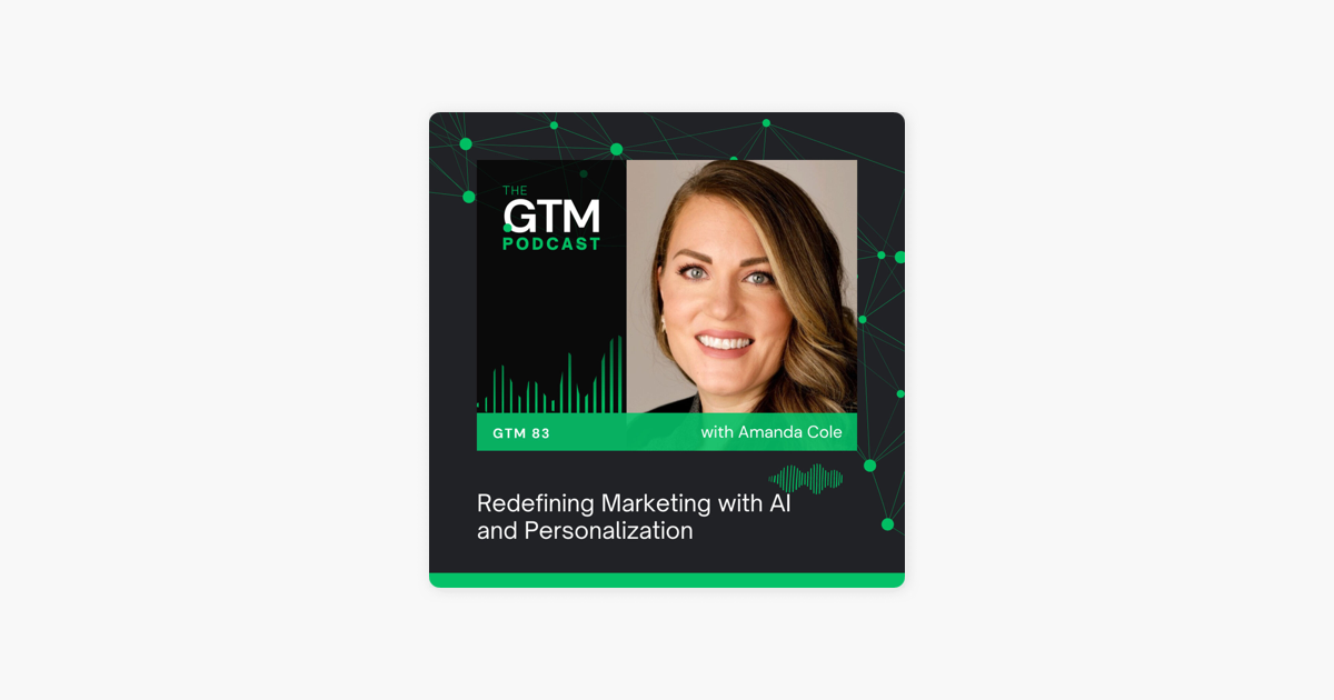 Redefining Marketing with AI and Personalization | Amanda Cole