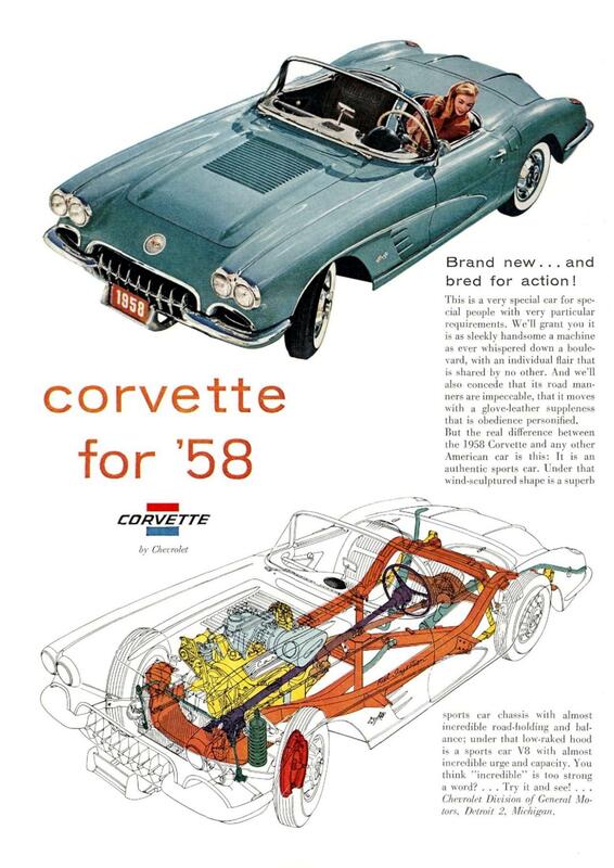 Corvette "Chassis" Ad - Swipe File
