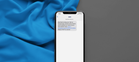 Bed Bath & Beyond SMS Marketing Examples