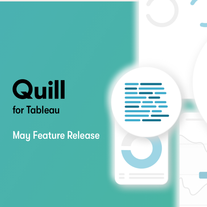 Spring Flowers Bring a Quill for Tableau Release
