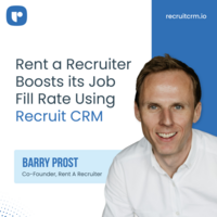 Recruit CRM is Helping Rent a Recruiter Boost its Job Fill Rates