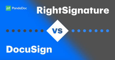 RightSignature vs DocuSign: 2021 Comparison | PandaDoc [Updated]
