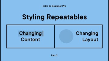 Splash Designer Pro: Styling Repeatables (Changing Content & Layout) | Event Branding & Design