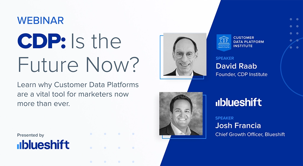 Webinar – CDP: Is the Future Now?