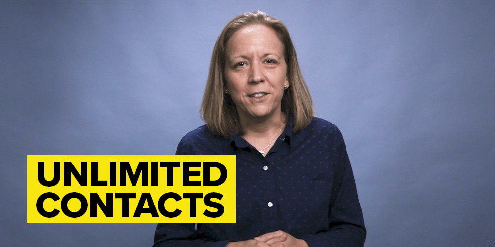 We're Rolling Out Unlimited Contacts. Because No One Should Be Punished For Growing Their Business.