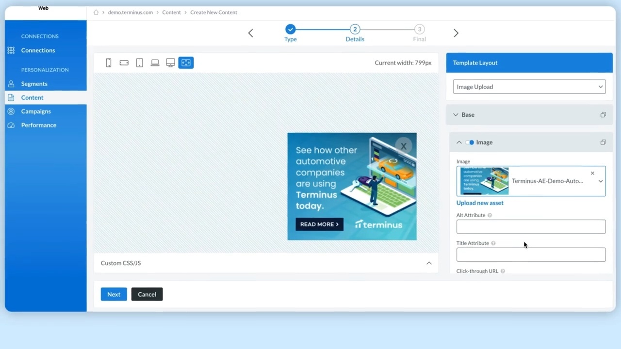 Terminus Feature Overview: Web Experiences