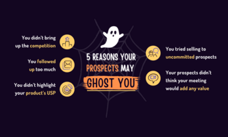 Ghosting in sales: How to prevent prospects from ghosting on you