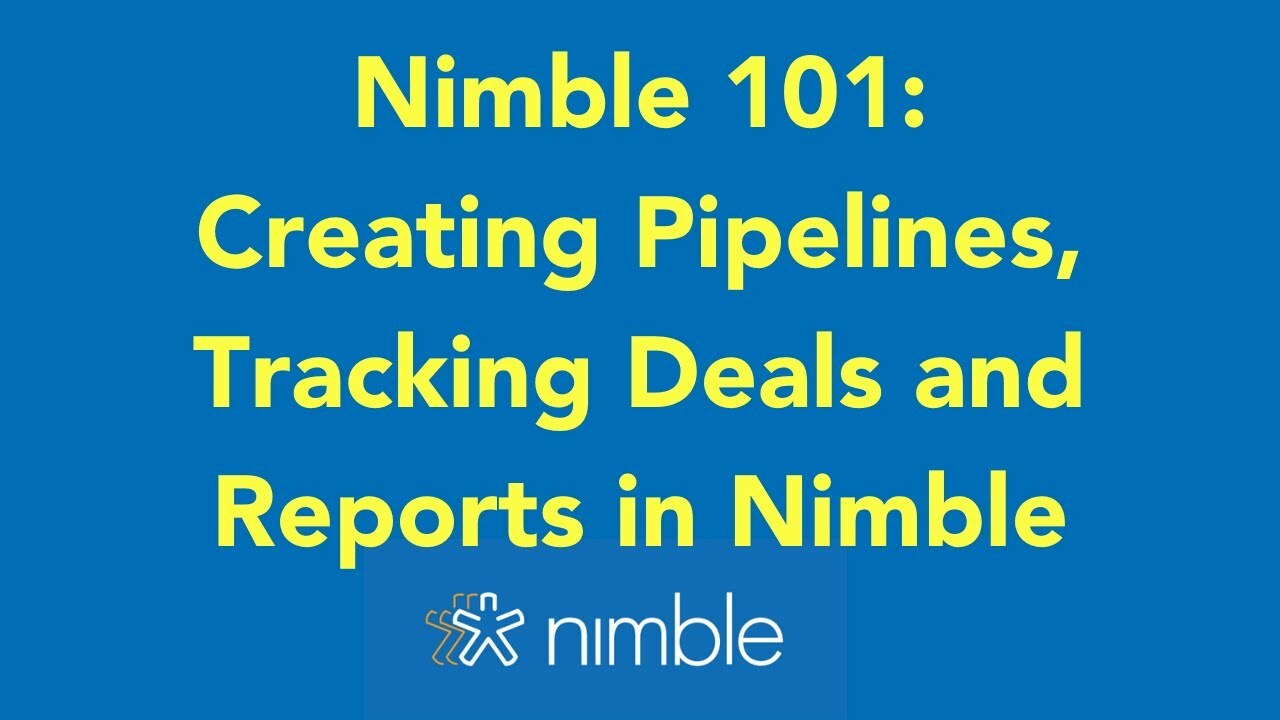 Deal, Pipeline, and Reporting
