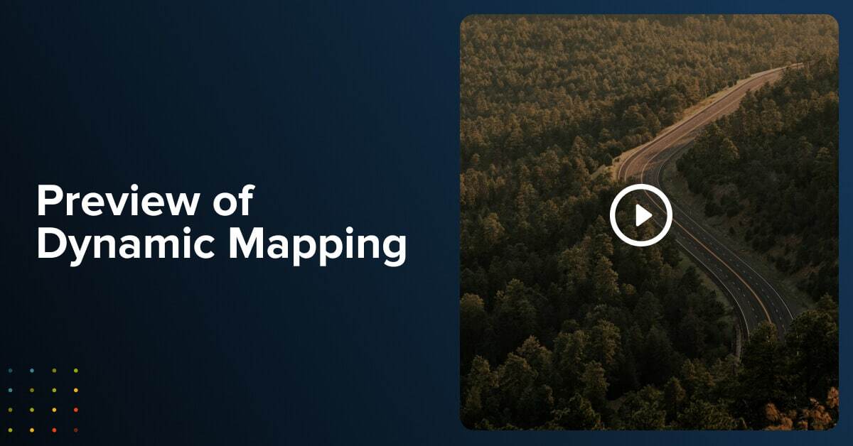 Preview of Dynamic Mapping