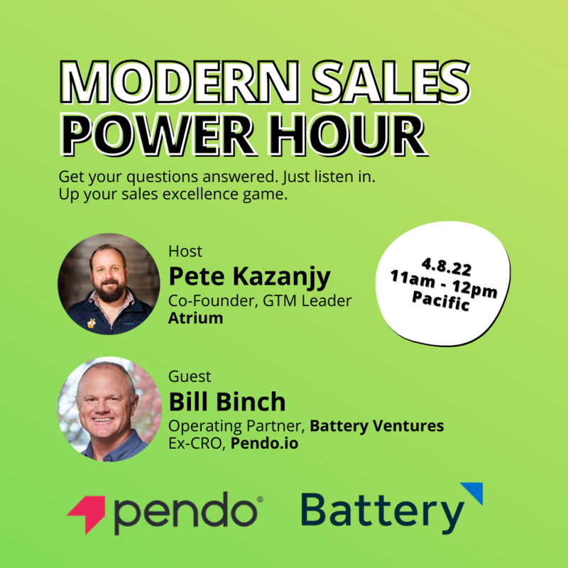 Modern Sales Power Hour with Bill Binch
