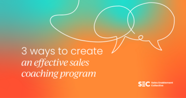 3 ways to create an effective sales coaching program