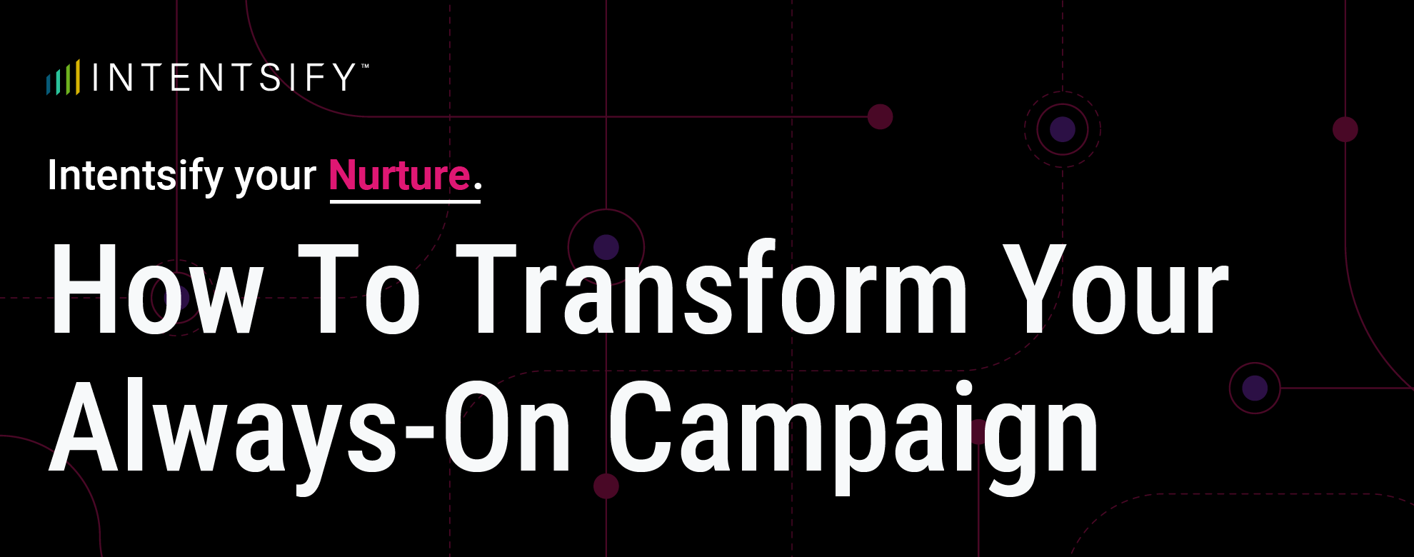 Out with the old and in with the new - it's time to rethink your nurture strategy. In B2B, when you hear "nurture," you likely think of email drips and database automation. But we are here to challenge that definition. Instead, imagine an always-on campaign that drives pipeline in your sleep. With a signal-based strategy, you can keep the conversation going and facilitate the buyer journey across multiple channels. 