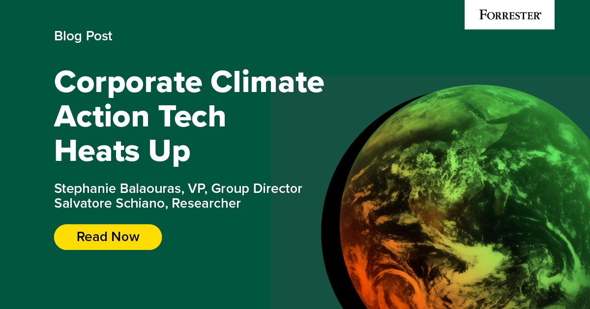 Corporate Climate Action Tech Heats Up