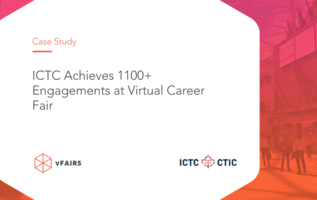 ICTC Achieves 1100+ Engagements at Virtual Career Fair - vFairs.com