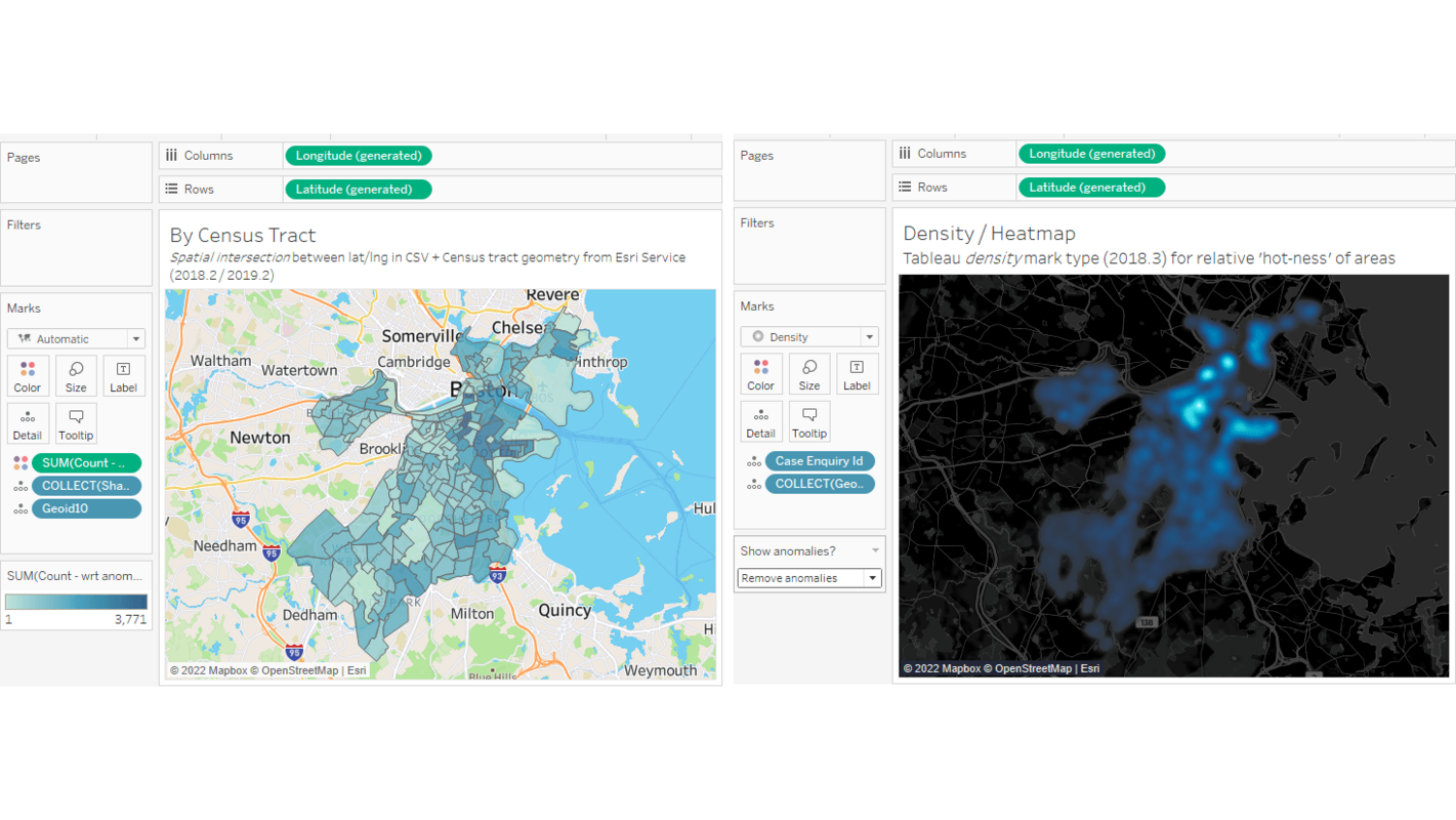 How to Find Patterns and Anomalies Using Spatial Data Distributions