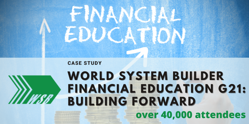 World System Builder (WSB) G21: Building Forward - WSB Events