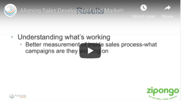 Aligning Sales Development & Marketing for Success