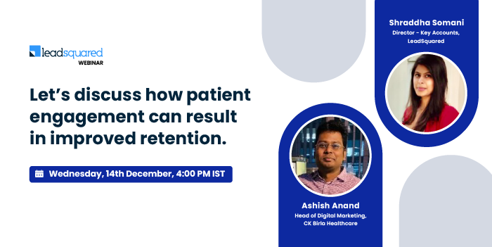 Let's discuss how patient engagement can result in improved retention